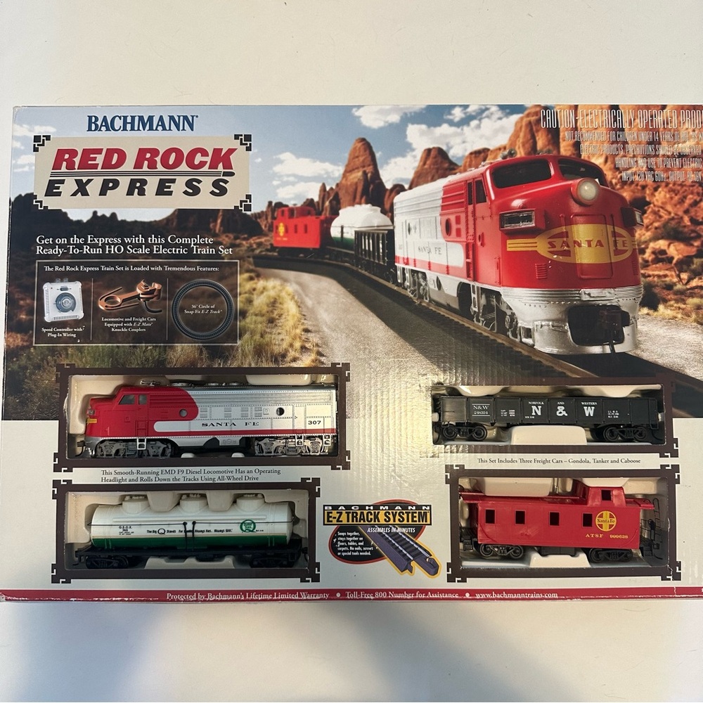 Bachmann • Red Rock Express Electric Train Set